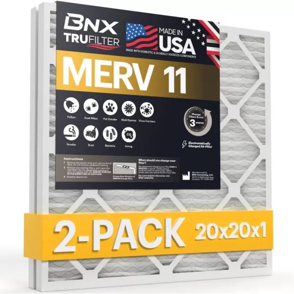 20x20x1 2-Pack