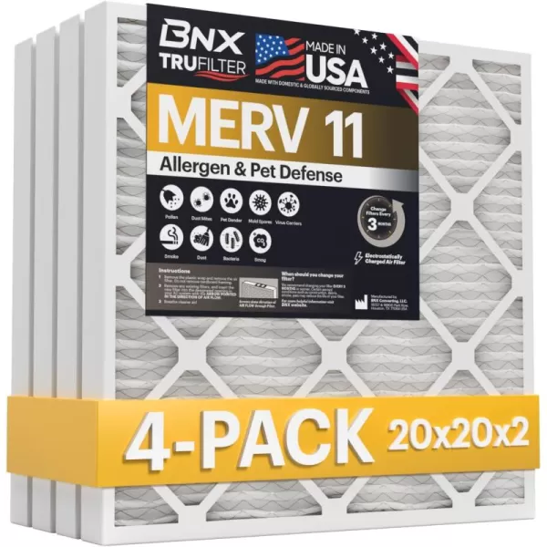20x20x2 4-Pack