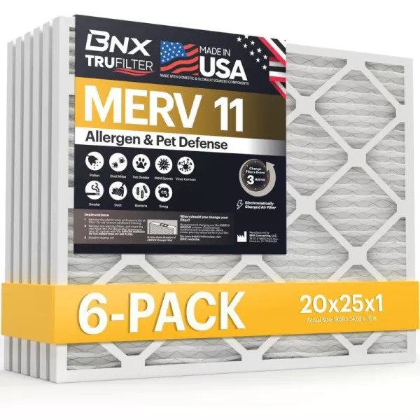 20x25x1 6-Pack