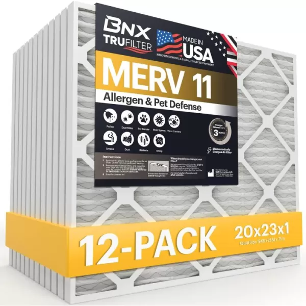 20x23x1 12-pack