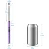 imageRAYONNER Lighter Electric Candle Lighter Rechargeable USB Lighter Long Flexible Neck PinkPurple GradientPurple