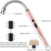 imageRAYONNER Lighter Electric Candle Lighter Rechargeable USB Lighter Long Flexible Neck PinkPurple GradientRose Gold