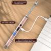 imageRAYONNER Lighter Electric Candle Lighter Rechargeable USB Lighter Long Flexible Neck PinkPurple GradientRose Gold