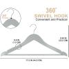 imageUtopia Home Premium Wooden Hangers 30 Pack  Durable ampamp Slim Coat Hanger  Suit Hanger with 360Degree Rotatable Hook  Wood Hangers with Shoulder Grooves Black ColorGray