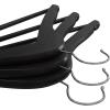 imageUtopia Home Premium Wooden Hangers 30 Pack  Durable ampamp Slim Coat Hanger  Suit Hanger with 360Degree Rotatable Hook  Wood Hangers with Shoulder Grooves Black ColorBlack