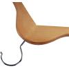 imageUtopia Home Premium Wooden Hangers 30 Pack  Durable ampamp Slim Coat Hanger  Suit Hanger with 360Degree Rotatable Hook  Wood Hangers with Shoulder Grooves Black ColorNatural
