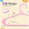 imageUtopia Home Kids Hangers 60 Pack  11 Inch Plastic Baby Hangers for Closet  Childrens Hanger for Clothes ampamp Infant Hanger for Closet  NonSlip Shoulder Grooves Strap Hooks ampamp Pants Bar WhiteBaby Pink