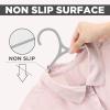 imageUtopia Home Plastic Hangers 50 Pack for Shirts ampamp Pants  SpaceSaving Heavy Duty Plastic Hangers with NonSlip Shoulder Grooves ampamp Notches  AntiSlip Pants Bar for Increased Grip WhiteGray
