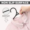 imageUtopia Home Plastic Hangers 50 Pack for Shirts ampamp Pants  SpaceSaving Heavy Duty Plastic Hangers with NonSlip Shoulder Grooves ampamp Notches  AntiSlip Pants Bar for Increased Grip WhiteBlack