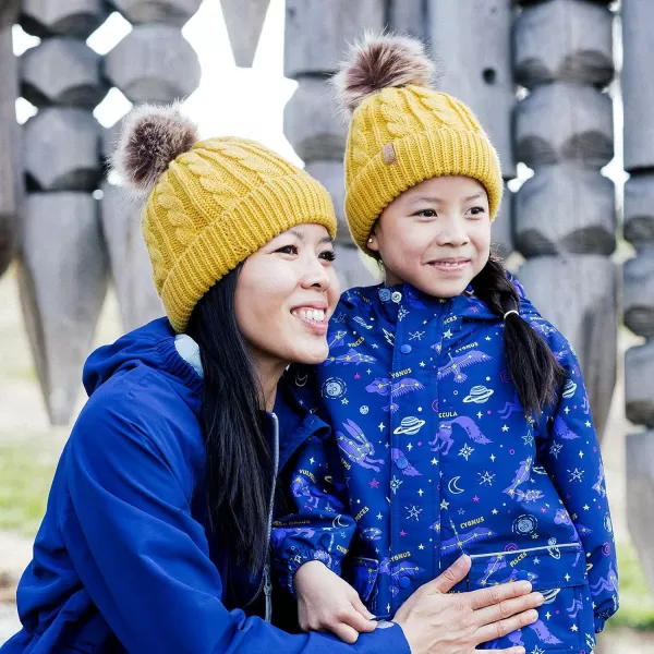 imageJAN ampamp JUL Baby Toddler Kids Fall Winter Beanie HatAdult Mustard