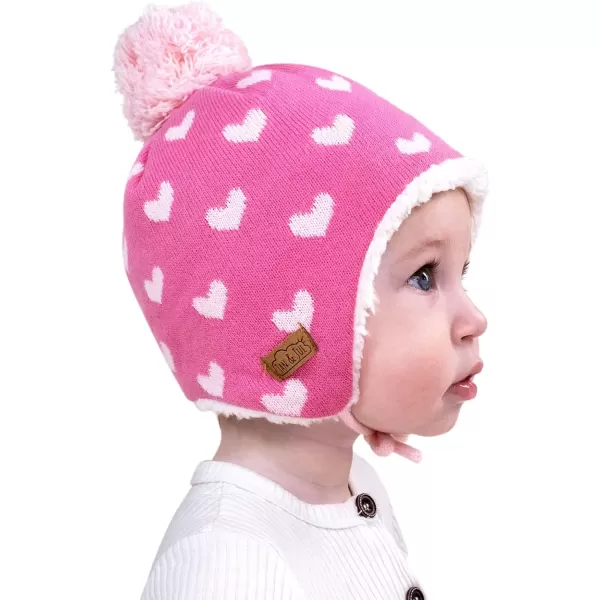 imageJAN ampamp JUL Baby Toddler Kids Fall Winter Beanie HatHearts