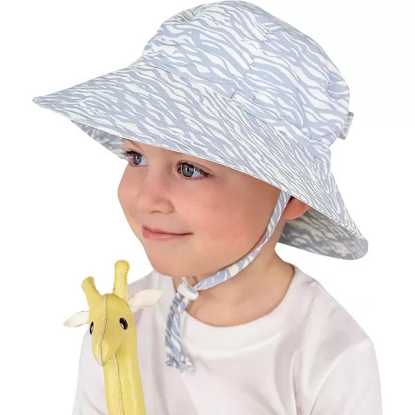 imageJAN ampamp JUL Girls Adjustable Water Resistant Bucket Sunhat 50 UPFWaves