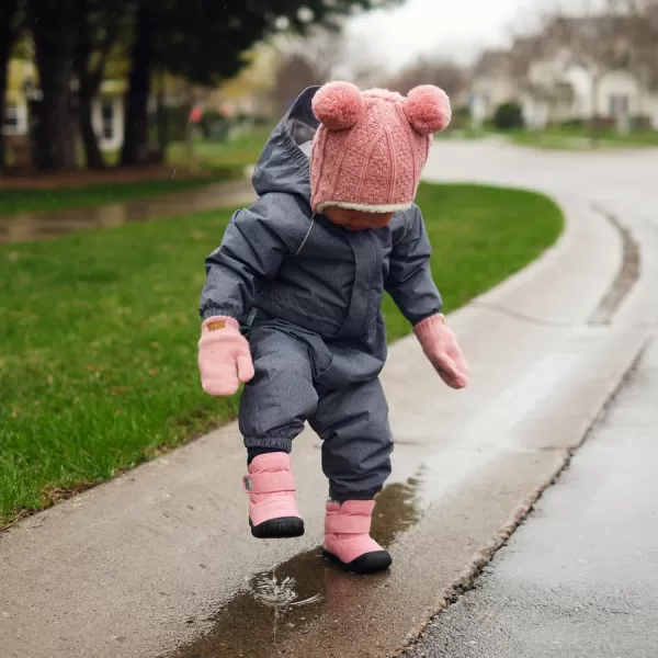 imageJAN ampamp JUL ToastyDry WaterResistant Winter Boots for ToddlersDusty Pink