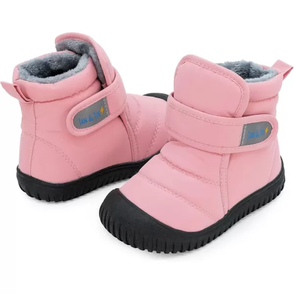 imageJAN ampamp JUL ToastyDry WaterResistant Winter Boots for ToddlersDusty Pink