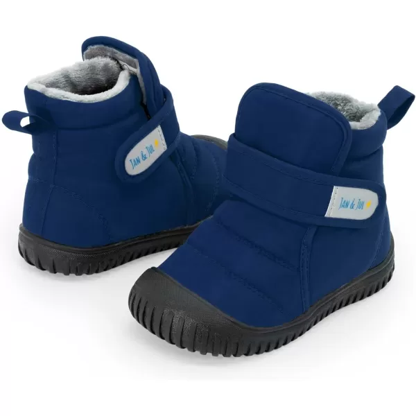 imageJAN ampamp JUL ToastyDry WaterResistant Winter Boots for ToddlersNebula Blue