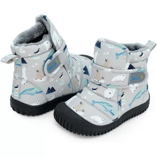 imageJAN ampamp JUL ToastyDry WaterResistant Winter Boots for ToddlersPolar Pals