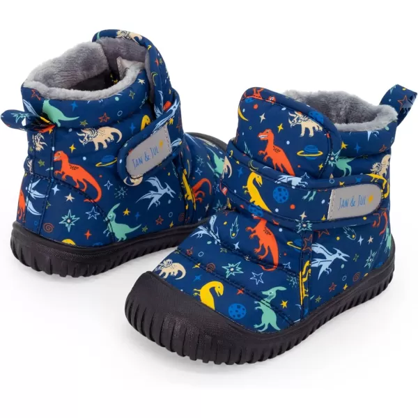 imageJAN ampamp JUL ToastyDry WaterResistant Winter Boots for ToddlersToastydry Space Dinos