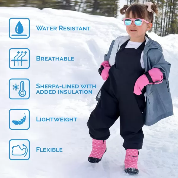 imageJAN ampamp JUL ToastyDry WaterResistant Winter Boots for ToddlersToastydry Terracotta