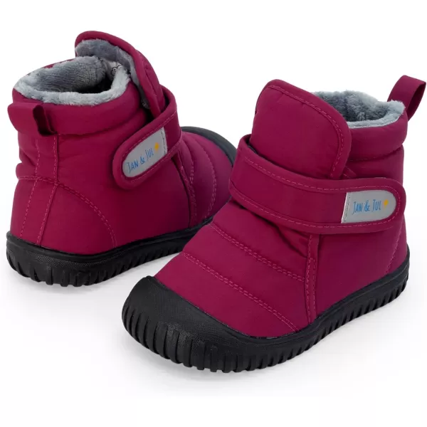 imageJAN ampamp JUL ToastyDry WaterResistant Winter Boots for ToddlersToastydry Wildberry