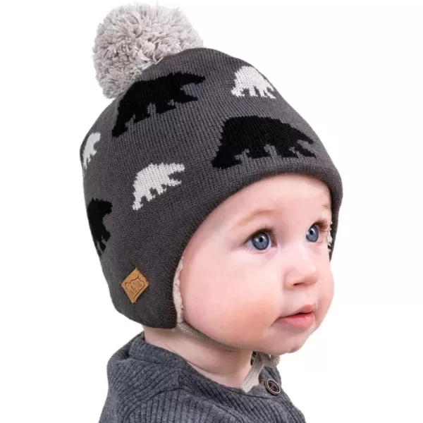 imageJAN ampamp JUL Baby Toddler Kids Fall Winter Beanie HatBear Club