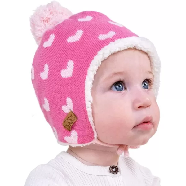 imageJAN ampamp JUL Baby Toddler Kids Fall Winter Beanie HatHearts