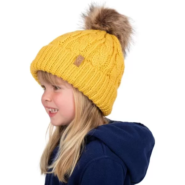 imageJAN ampamp JUL Baby Toddler Kids Fall Winter Beanie HatMustard