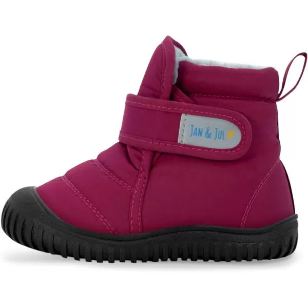 imageJAN ampamp JUL ToastyDry WaterResistant Winter Boots for ToddlersToastydry Wildberry