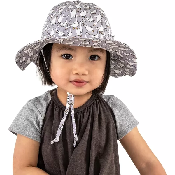 imageJAN ampamp JUL Adjustable Cotton Floppy SunHat with 50 UPF ProtectionGoose