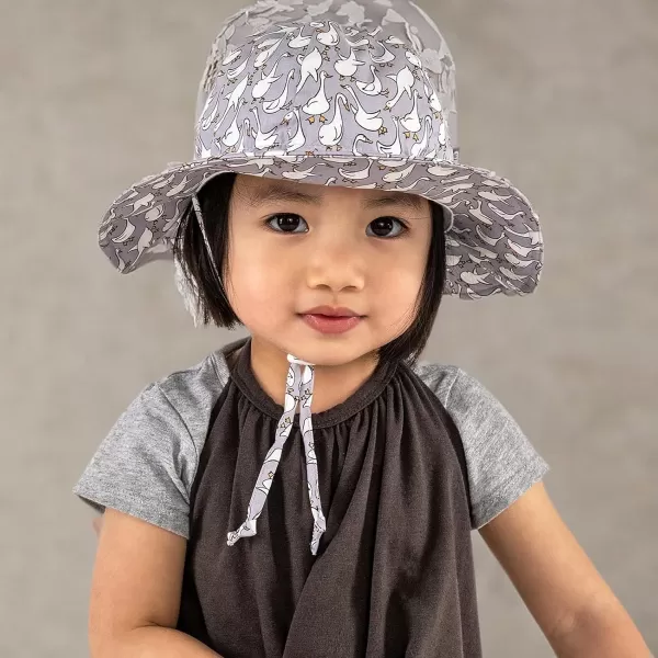 imageJAN ampamp JUL Adjustable Cotton Floppy SunHat with 50 UPF ProtectionGoose