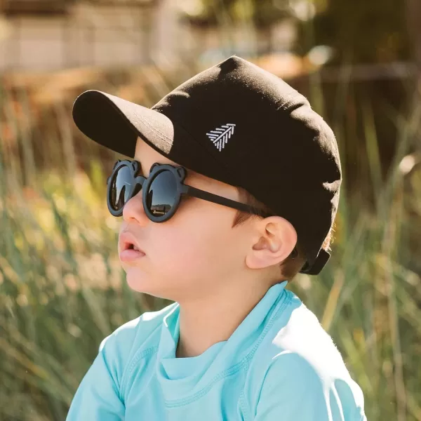 imageJAN ampamp JUL Baby Toddler Kids Flexible UV400 Polarized Sunglasses with Strap for Girls BoysBlack Bear