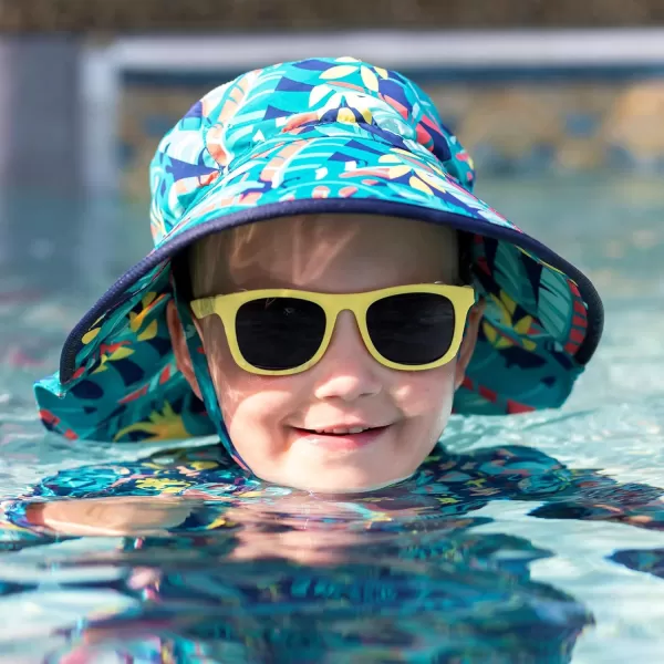 imageJAN ampamp JUL Baby Toddler Kids Flexible UV400 Polarized Sunglasses with Strap for Girls BoysLemonade