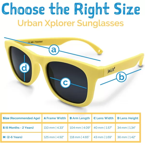 imageJAN ampamp JUL Baby Toddler Kids Flexible UV400 Polarized Sunglasses with Strap for Girls BoysLemonade