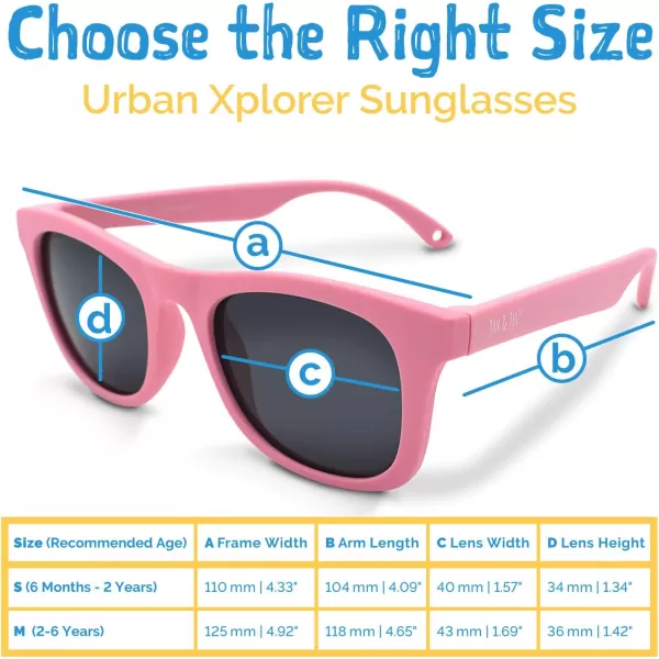 imageJAN ampamp JUL Baby Toddler Kids Flexible UV400 Polarized Sunglasses with Strap for Girls BoysSky Blue Aurora