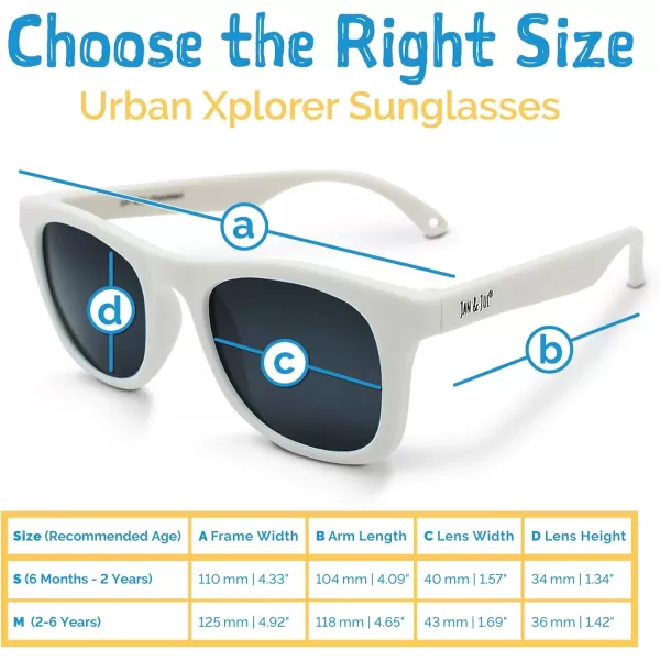 imageJAN ampamp JUL Baby Toddler Kids Flexible UV400 Polarized Sunglasses with Strap for Girls BoysWhite