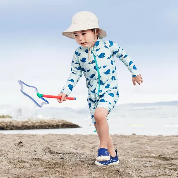 imageJAN ampamp JUL GrowwithMe Cotton Bucket SunHat for Baby and KidsSand