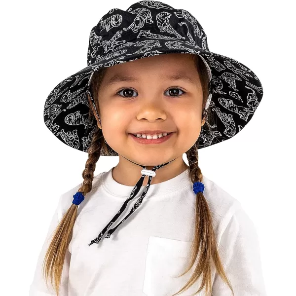 imageJAN ampamp JUL GrowwithMe Cotton Bucket SunHat for Baby and KidsTiger