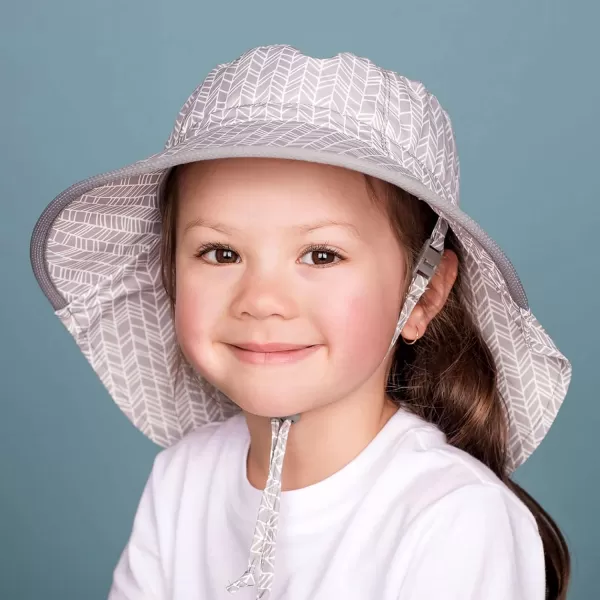 imageJAN ampamp JUL Kids Adjustable Cotton Adventure Sun Hat 50 UPFDino Play