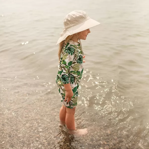 imageJAN ampamp JUL Kids Adjustable Cotton Adventure Sun Hat 50 UPFSand