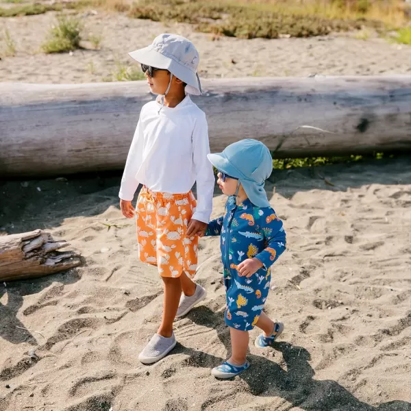 imageJAN ampamp JUL UV Swim Shorts and Long Sleeve UV Shirt for ToddlersSwim Shorts Crabby Crab