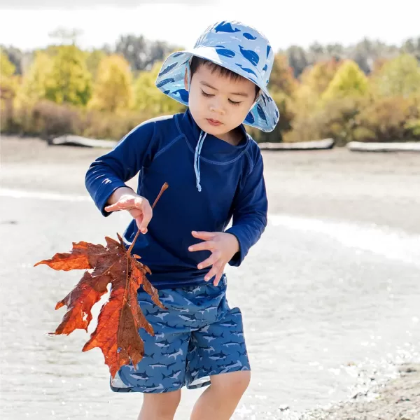 imageJAN ampamp JUL UV Swim Shorts and Long Sleeve UV Shirt for ToddlersSwim Shorts Shark