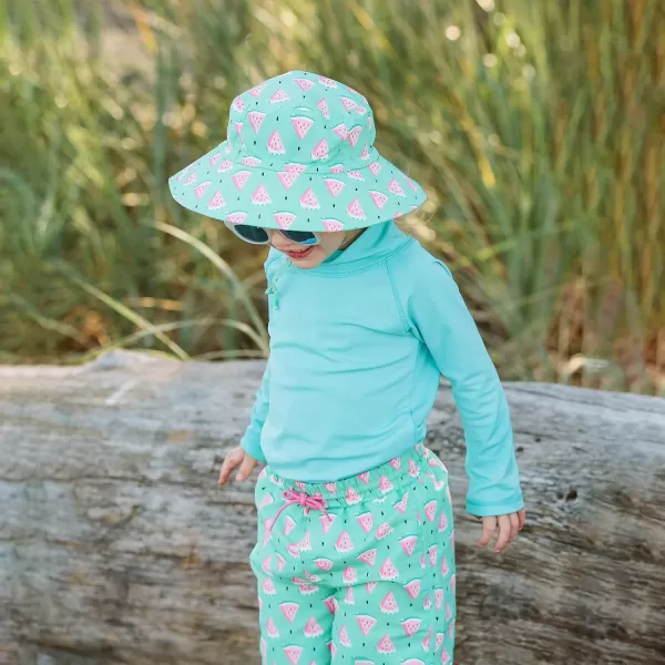 imageJAN ampamp JUL UV Swim Shorts and Long Sleeve UV Shirt for ToddlersSwim Shorts Watermelon