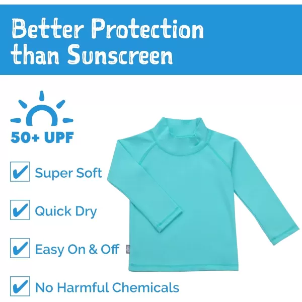 imageJAN ampamp JUL UV Swim Shorts and Long Sleeve UV Shirt for ToddlersUv Shirt Lagoon
