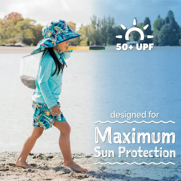 imageJAN ampamp JUL UV Swim Shorts and Long Sleeve UV Shirt for ToddlersUv Shirt Lagoon