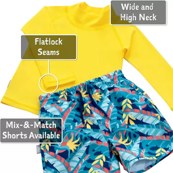 imageJAN ampamp JUL UV Swim Shorts and Long Sleeve UV Shirt for ToddlersUv Shirt Mango