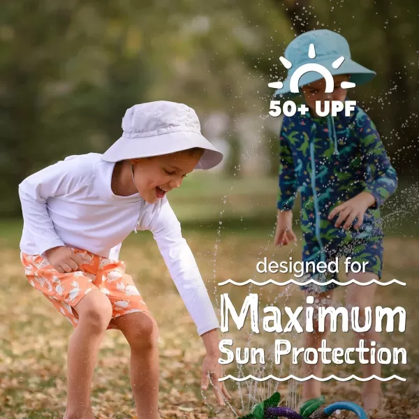 imageJAN ampamp JUL UV Swim Shorts and Long Sleeve UV Shirt for ToddlersUv Shirt White