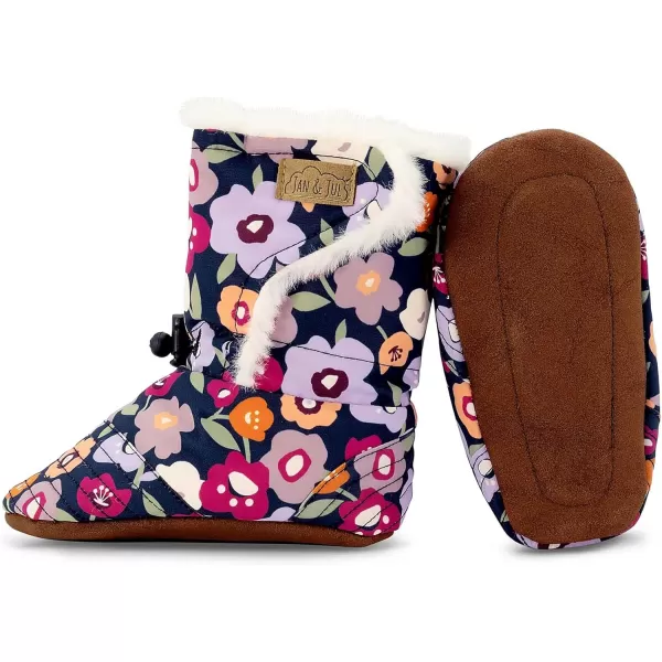 imageJAN ampamp JUL WaterResistant Winter Booties for Babies and ToddlersWinter Flowers