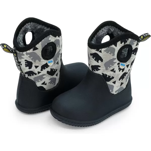 imageJAN ampamp JUL Waterproof Insulated Winter Boots for Toddlers and KidsBear Cub