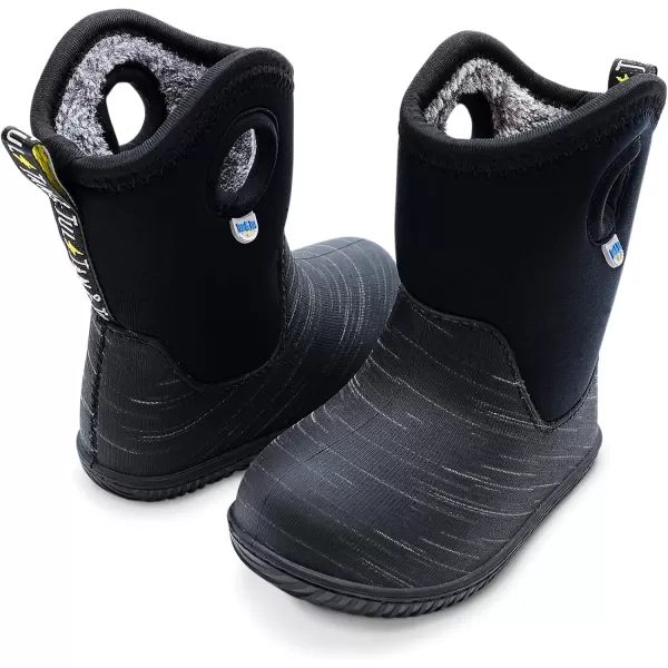 imageJAN ampamp JUL Waterproof Insulated Winter Boots for Toddlers and KidsBlack Birch