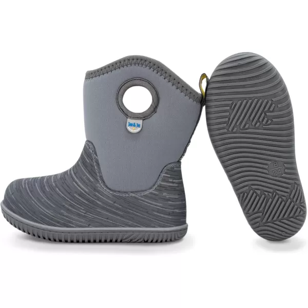 imageJAN ampamp JUL Waterproof Insulated Winter Boots for Toddlers and KidsGrey Birch