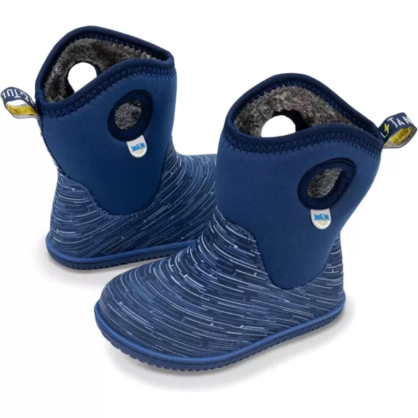 imageJAN ampamp JUL Waterproof Insulated Winter Boots for Toddlers and KidsNavy Birch